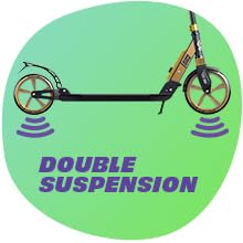 Double suspension